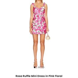 Mumu - Rosa Ruffle Mini Dress
